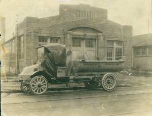 Service Department Truck, early 1900s